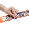 Elerevyo Women's Floral Printed Contrast Color Skinny Long Hair Ribbon Neck Tie Scarves 1 Pc - 4 of 4