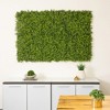 Nearly Natural 20-in x 20-in UV Resistant Irish Green Meadow Artificial Living Wall Panels (Indoor/Outdoor) - Set of 6 - 4 of 4