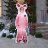 Gemmy Photorealistic Christmas Airblown Inflatable A Story Ralphie, 6 ft Tall, Pink - 2 of 2