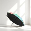 Unique Bargains Umbrella Auto Open Close Good Luck Sun Protection Vinyl Impact Cloth 39.37"x23.62" 1 Pcs - 2 of 4