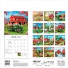 Hopper Studio A Country Walk 2026 12"x24" Hanging Square Wall Calendar Plastic-Free - 2 of 4