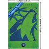 Trends International NBA Minnesota Timberwolves - Logo 25 Unframed Wall Poster Prints - 3 of 4