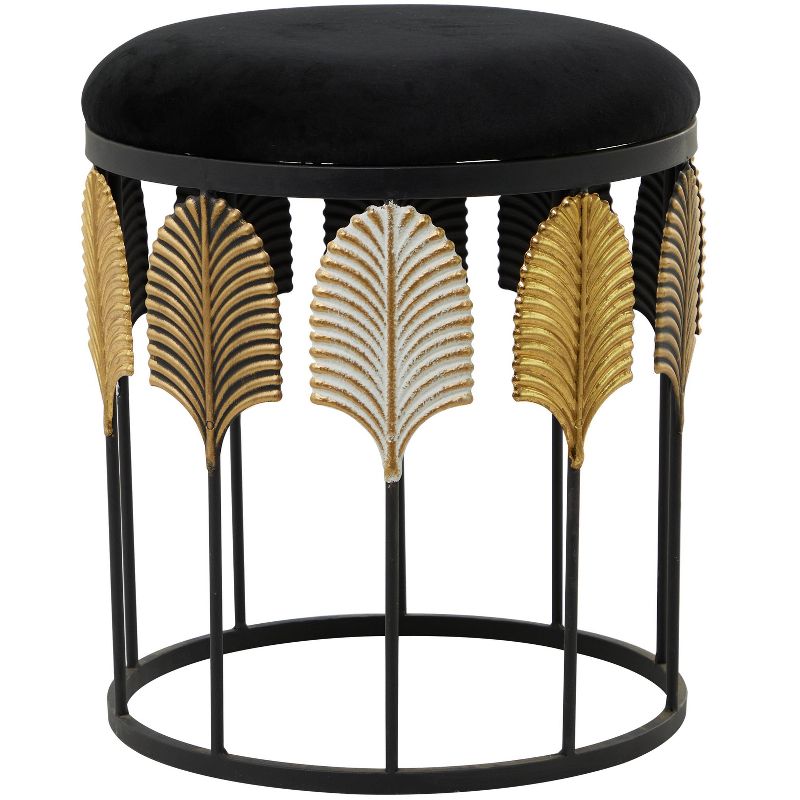 Contemporary Metal Accent Table Dark Black - Olivia &#38; May, 4 of 6