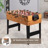 Gymax 3-in-1 Combo Game Table Set Multi-Game Pool Table with Foosball Slide Hockey & Billiards 48" Sports Arcade Games with Accessories - 3 of 4