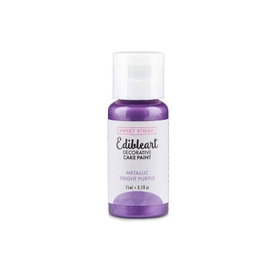 Sweet Sticks Edible Art Metallic Food Paint, 15ml
