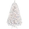 Yaheetech 4.5Ft/6Ft/7.5Ft/9Ft/12Ft Pre-lit Spruce Artificial Christmas Tree with 150 Incandescent Warm White Lights - 2 of 4
