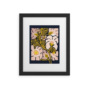 Deny Designs DESIGN D'annick Backyard Flower Modern Floral Art Print - 1 of 4