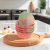 Unique Bargains Disposable Baking Cups Greaseproof Paper 1.97"x1.18" 100 Pcs - 2 of 4