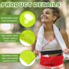 Unique Bargains Moisture Wicking Elastic Breathable Phone Holder Running Belt - 3 of 4
