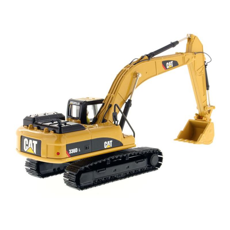 CAT Caterpillar 336D L Hydraulic Excavator with Operator "Core Classics Series" 1/50 Diecast Model by Diecast Masters, 4 of 5