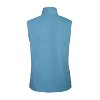 Sofra Women's Polar Fleece Full Zip Up Sweater Vest - 4 of 4