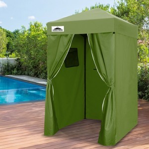 EAGLE PEAK 4x4 Pop Up Canopy, Flex Ultra Compact Portable Privacy Changing Room Photoshoots - 1 of 4
