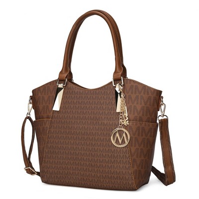 MKF Collection Devorah Stylish Tote Handbag Signature Printed by Mia K