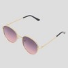 Anna-Kaci Elegant Gold - Rimmed Round Women's Polarized Sunglasses UV400 Protection - 2 of 4
