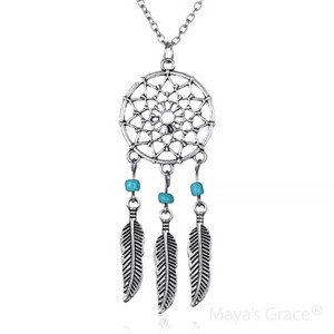 Maya's Grace Dreamcatcher Necklace for Women - 1 of 4