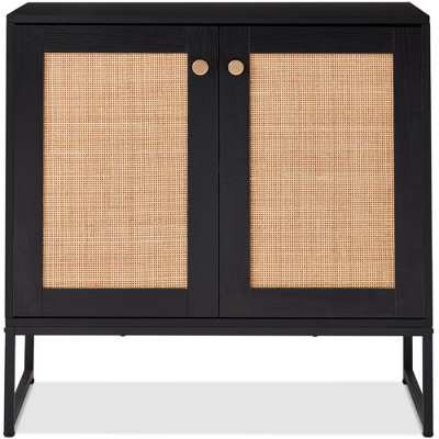 Best Choice Products 2-door Rattan Storage Cabinet, Accent Furniture ...