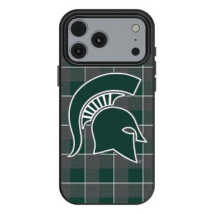 NCAA Big Ten Universities Plaid MagSafe Compatible Cell Phone Case for Apple iPhone 17 Series - 1 of 4