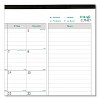 EcoLogix Monthly Desk Pad Calendar, EcoLogix Artwork, 22 x 17, White/Green Sheets, Black Binding, 12-Month (Jan-Dec): 2026 - 2 of 4