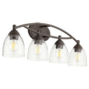 Quorum Lighting Barkley 4-Light Oiled Bronze Ceiling Fan - 1 of 1