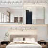 Whizmax Bathroom Light Fixture, Brushed Nickel Vanity Lights, Dimmable 3 Color Temperatures, Suitable for Bathroom, Hallway, Kitchen, Bedroom - 3 of 4