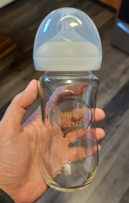 Philips Avent Glass Natural Baby Bottle With Natural Response