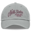 NCAA New Mexico State Aggies Nico Cotton Hat: Adjustable Gray Baseball Cap - 2 of 4