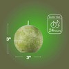 Spaas Rustic Ball Candles – Set of 6 Unscented Decorative Round Candles - 3 Inch Diameter - Available in 12 Colors - 3 of 4