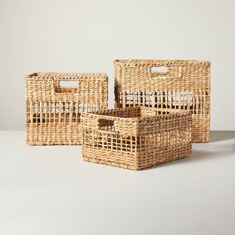 Natural Woven Storage Basket - Hearth & Hand™ with Magnolia, 4 of 6