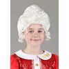 HalloweenCostumes.com One Size Fits Most  Girl  Kid's Mrs. Claus Deluxe Wig, White - 3 of 3