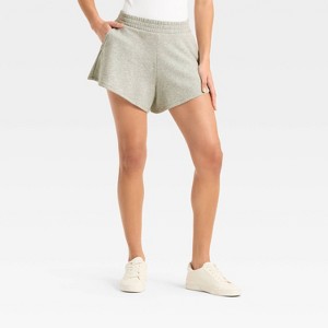 Women's 4" French Terry Flowy Shorts - All In Motion™ - 1 of 4
