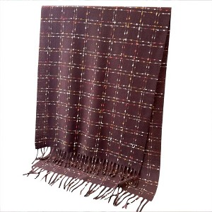 Anna-Kaci Winter Plaid Scarf with Lightweight Warm Fabric for Everyday Comfort 78.5×26 Inches - 1 of 4