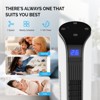 ROVSUN Smart Tower Fan, Bladeless Standing Floor Fan with Timer, 3 Speed & Oscillating with for Bedroom Home Office - 3 of 4