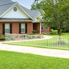 Tangkula 2PCS 80" x 39" Vinyl Picket Fence 2 No Dig Fence Panels for Soft Ground White - 4 of 4