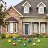 Big Dot of Happiness Cars, Trains, and Airplanes - Stop, Go, and Railroad Signs Lawn Decor - Outdoor Transportation Birthday Party Yard Decor - 10 Pc - 2 of 4