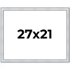 PosterPalooza | Classic Silver Picture Frame - UV Acrylic, Backing Board, Hanging Hardware Included - 2 of 4