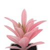Unique Bargains Artificial Plants Plastic Pink 2.2"x2.2"x4.33" 1 Pcs - 4 of 4