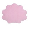 Disney Ariel Watercolor Wishes Pink and White Seashell Decorative Pillow - 3 of 4