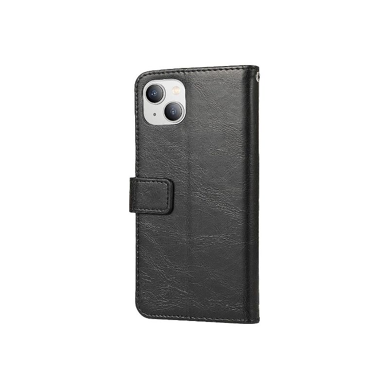SaharaCase Folio Wallet Case for Apple iPhone 14 Black (CP00322), 2 of 7
