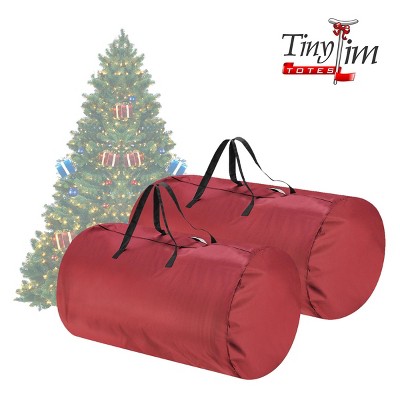 Elf Stor 5703 Tree Bag Canvas Red - 2pk