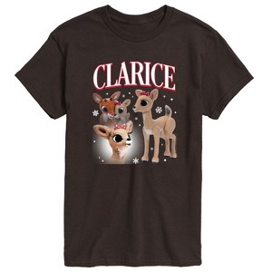 Men's - Rudolph - Clarice Bootleg Short Sleeve Graphic T-Shirt - 1 of 3