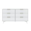 Plank+Beam 6 Drawer Dresser with Brass Handle - 3 of 4