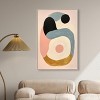 Art Remedy Either Six or S Contemporary Shapes Abstract Wall Art Framed - 2 of 4
