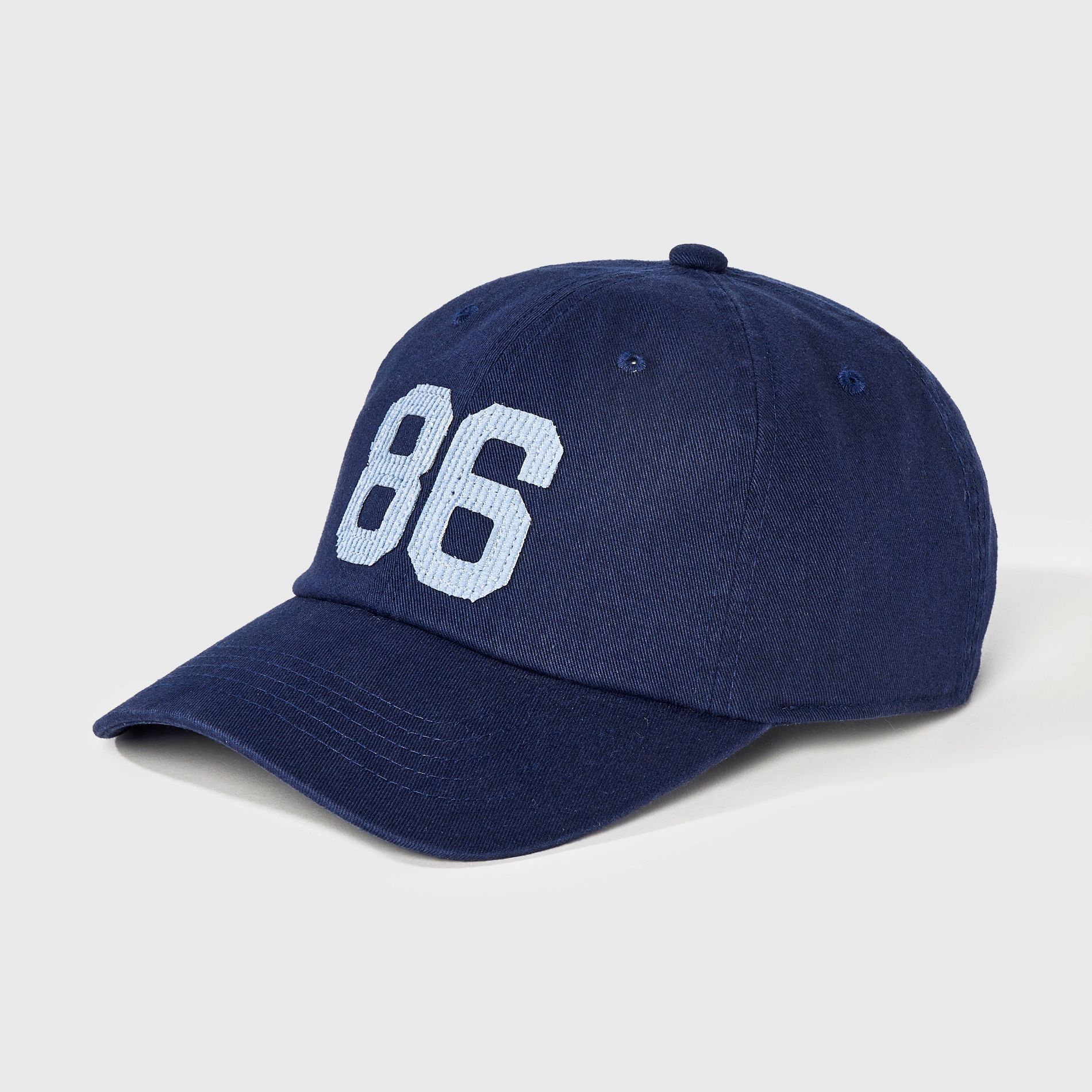 Corduroy 86 Baseball Hat - Universal Thread™ Navy Blue