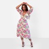 Rebdolls Women's Elena Tropical Print A-Line Midi Dress - 2 of 4