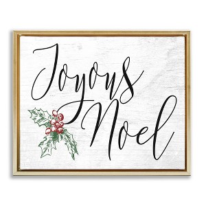 Stupell Industries Joyous Noel Christmas Botanicals, 31" x 25" - 1 of 4