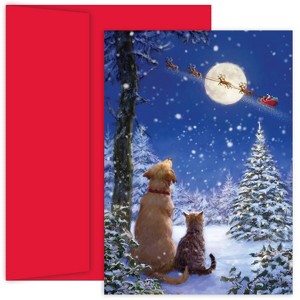 Masterpiece Studios Holiday Collection 16 Cards / 16 Envelopes, And To All A Goodnight 897500 - 1 of 1
