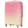 3 Pieces Spinner Wheels Luggage Set, 20-inch With USB Port, Expandable 24" And 28", 360-degree Rotating Wheels Suitcase - 2 of 4