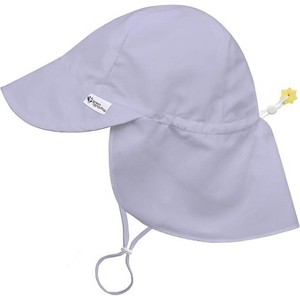 Green Sprouts Baby/Toddler UPF 50+ Eco Flap Hat - 1 of 3