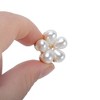 Unique Bargains Faux Pearl Five-petal Plum Blossoms Candied Haws Shape Shoelace Charms 1 Pair - 3 of 4