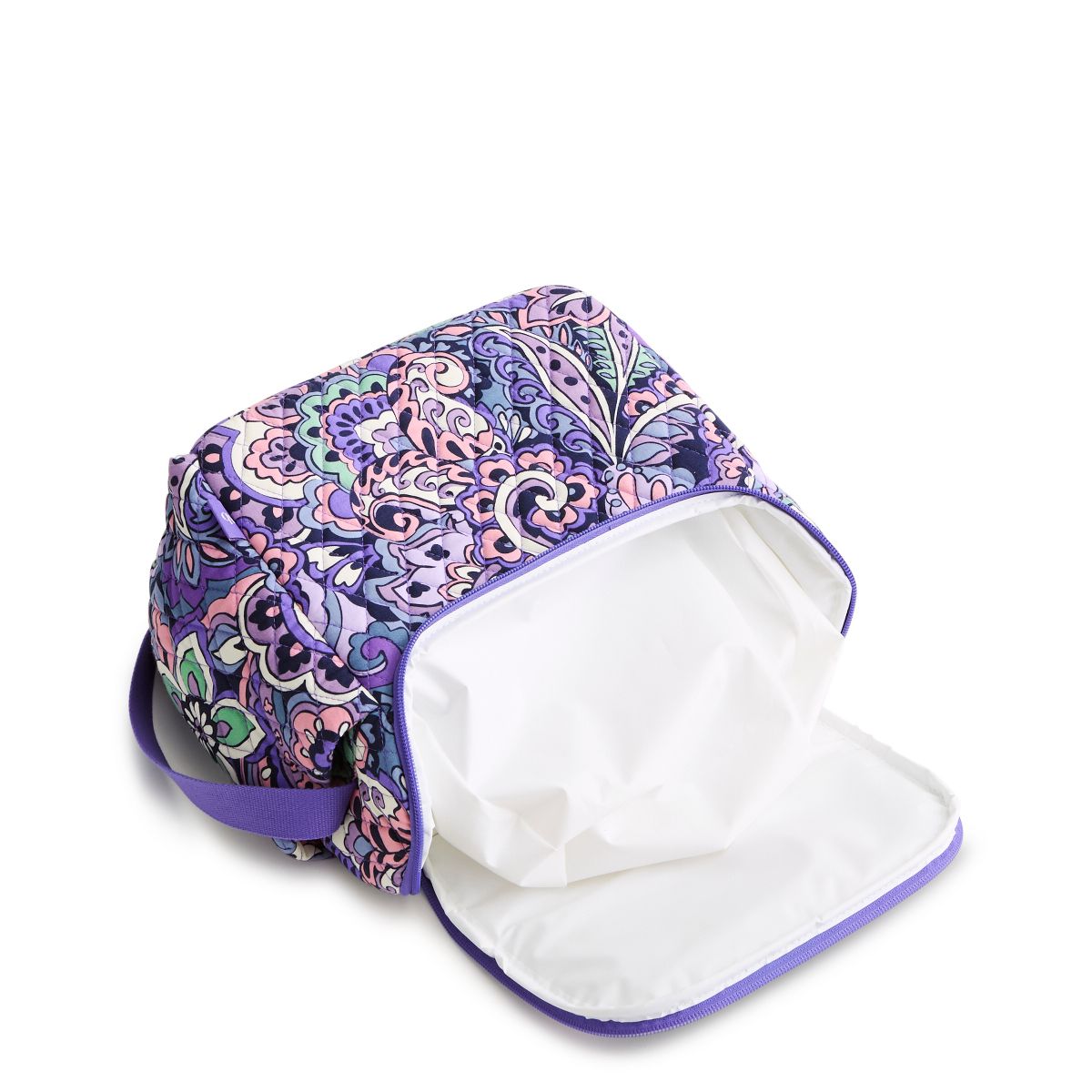 Vera Bradley Women's Outlet Cotton Lunch Crossbody Bag - thumbnail 9